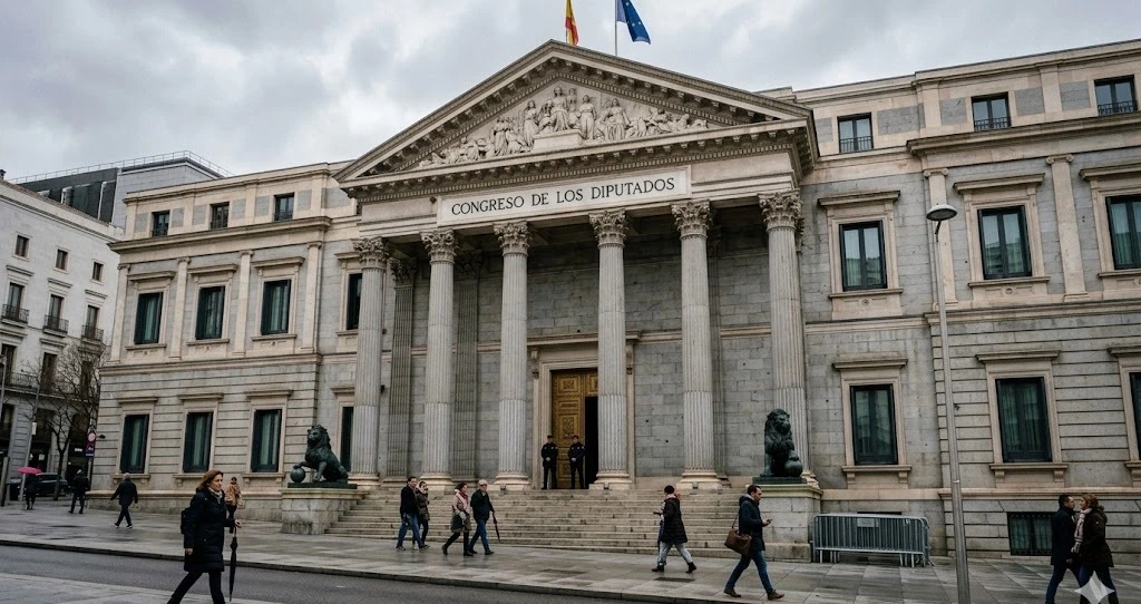 Mapa de Espa&ntilde;a con comunidades aut&oacute;nomas y normativas de caza