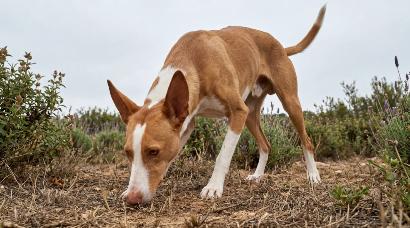 Perros de caza mayor en una perrera de campo con agua y sombra cumpliendo condiciones de bienestar animal