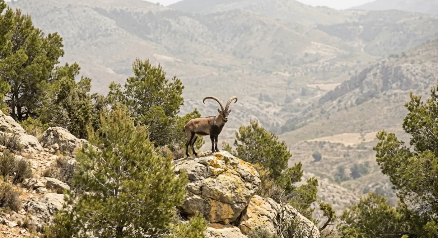 Cabra mont&eacute;s en Sierra Espu&ntilde;a &mdash; licencia de caza Murcia
