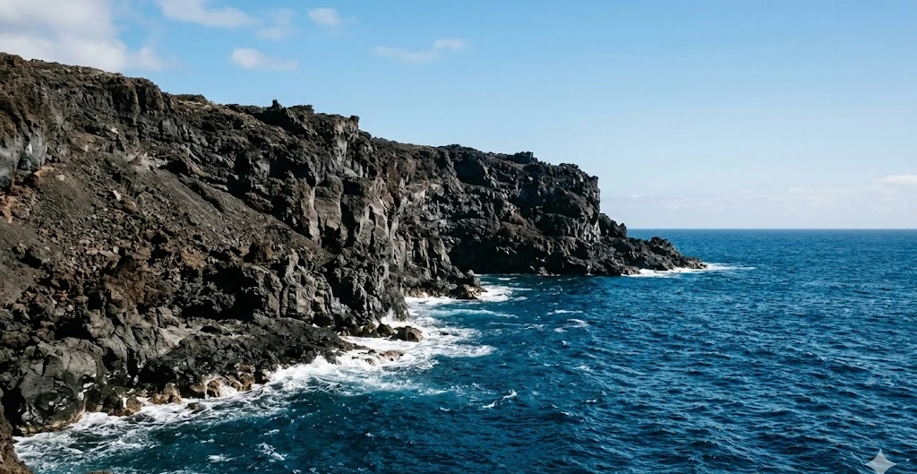 Costa volc&aacute;nica de La Restinga en El Hierro, pesca en Canarias 2026