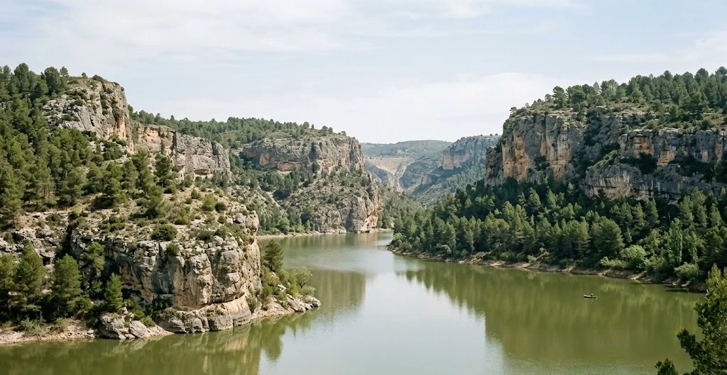 Hoces del r&iacute;o Cabriel y embalse de Contreras, temporada de pesca de la Comunidad Valenciana 2026